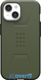 UAG для Apple iPhone 15 Civilian Magsafe Olive Drab (114287117272)