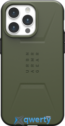 UAG для Apple iPhone 15 Pro Civilian Magsafe Olive Drab (114275117272)