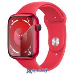 Apple Watch Series 9 GPS Cellular 45mm PRODUCT RED Aluminum Case with PRODUCT RED Sport Band - M/L (MRYG3)