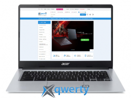 Acer Chromebook 314 CB314-1H-C2KX (NX.HPYEG.006) Silver