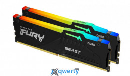 KINGSTON FURY Beast RGB Black DDR5 5200MHz 64GB Kit 2x32GB (KF552C36BBEAK2-64)