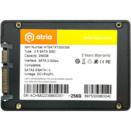 ATRIA XT200 256GB 2.5 SATA (ATSATXT200/256)