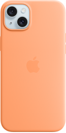 Silicone Case with Animation MagSafe iPhone 15 Orange Sorbet (Copy)