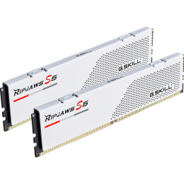 G.SKILL Ripjaws S5 Matte White DDR5 6400MHz 32GB Kit 2x16GB (F5-6400J3648F16GX2-RS5W)