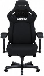 Anda Seat Kaiser 4 Size L Linen Fabric Black (AD12YDDC-L-20-B-CF)