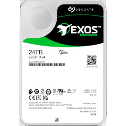 3.5 SEAGATE Exos X24 24TB SATA/512MB (ST24000NM002H)