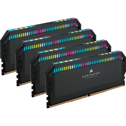 CORSAIR Dominator Platinum RGB Black DDR5 6200MHz 64GB Kit 4x16GB (CMT64GX5M4B6200C32)