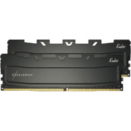 EXCELERAM Kudos Black DDR4 3200MHz 32GB Kit 2x16GB (EKBLACK4323216XD)