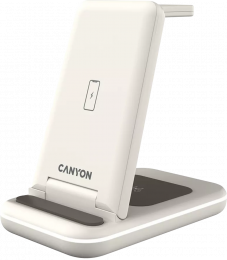 БЗУ Canyon WS-304 Foldable 3in1 15W Cosmic Latte (CNS-WCS304CL)