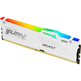 KINGSTON FURY Beast RGB White DDR5 5600MHz 16GB (KF556C40BWA-16)
