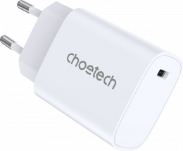 СЗУ Choetech 20W USB-C White (Q5004-EU-WH)