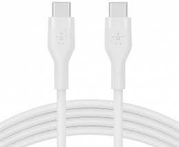 Belkin Silicone USB-C - USB-C 2m White (CAB009BT2MWH)