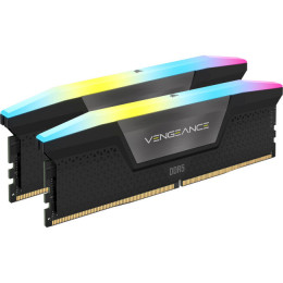 CORSAIR Vengeance RGB Black DDR5 5600MHz 64GB Kit 2x32GB (CMH64GX5M2B5600C40)