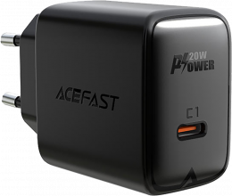 СЗУ Acefast A1 20W USB-C Black (AFA1B)