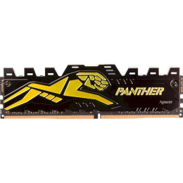 APACER Panther Black/Gold DDR4 2666MHz 8GB (AH4U08G26C08Y7GAA-1)