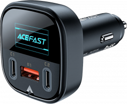 АЗУ Acefast B5 65W+36W USB-Cx2+USB-A 6974316281436