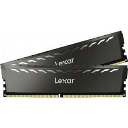 LEXAR Thor Dark Gray DDR4 3200MHz 16GB Kit 2x8GB (LD4BU008G-R3200GDXG)