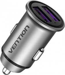АЗУ Vention 2-Port 30W USB-Ax2 Gray (FFEH0)