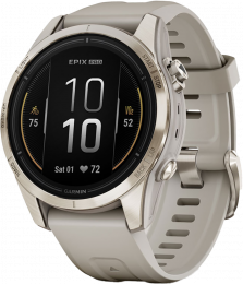 Garmin Epix Pro (Gen 2) - Standart Edition | 42mm Soft Gold with Light Sand Band (010-02802-11)