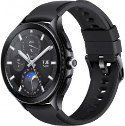Xiaomi Watch 2 Pro Bluetooth Black Case with Black Fluororubber Str (1006732) (BHR7211GL)