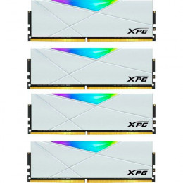 ADATA XPG Spectrix D50 RGB White DDR4 3600MHz 32GB Kit 4x8GB (AX4U36008G18I-QCWH50)