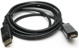 PowerPlant DisplayPort - HDMI 1.8m Black (KD00AS1237) 4775341412374
