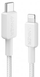Anker Powerline 322 USB-C - Lightning 3A/480Mbps 1.8m White (A81B6H21)