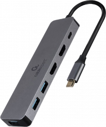 Cablexpert USB-C→USB-Ax3/HDMIx2/USB-C-PD 100W (A-CM-COMBO3-03)