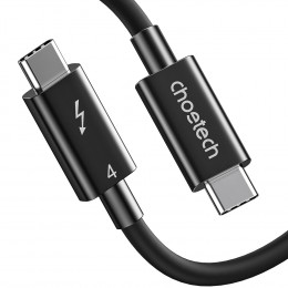 Choetech Thunderbolt 4 USB-C - USB-C 100W/40Gbps 0.8m (A3010-BK)