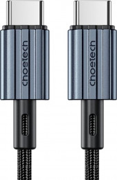 Choetech USB-C - USB-C 60W/3A/480Mbps 1.8m (XCC-1014-BK)