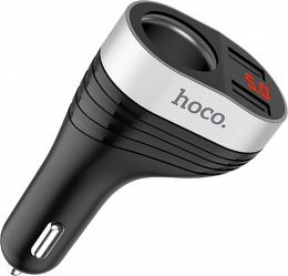 АЗУ USB-Ax2 Hoco Z29 Black (6957531092186)