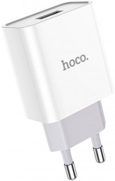 СЗУ Hoco C81A USB-A 2.1A White (6931474727930)