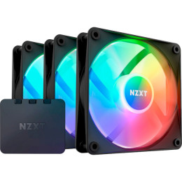 NZXT F120 RGB Core Matte Black 3-Pack (RF-C12TF-B1)