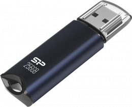 USB-A 5Gbps 128GB Silicon Power Marvel M02 Aluminum Blue (SP128GBUF3M02V1B)