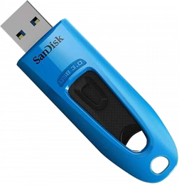 USB-A 5Gbps 32GB SanDisk Ultra Blue (SDCZ48-032G-U46B)