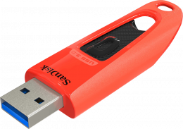 USB-A 5Gbps 64GB SanDisk Ultra Red (SDCZ48-064G-U46R)