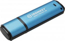 USB-A 5Gbps 32GB Kingston IronKey Vault Privacy 50 Blue (IKVP50/32GB)