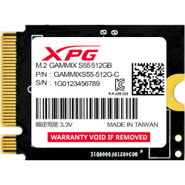 ADATA XPG Gammix S55 512GB M.2 NVMe (SGAMMIXS55-512G-C)