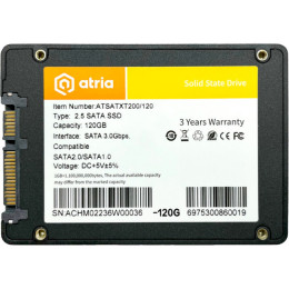 ATRIA XT200 120GB 2.5 SATA (ATSATXT200/120)