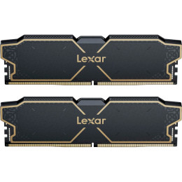 LEXAR Thor Black DDR5 6000MHz 32GB Kit 2x16GB (LD5U16G60C32LG-RGD)
