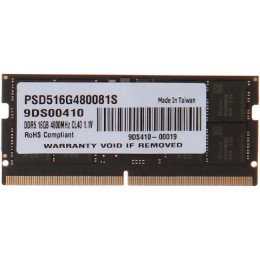 PATRIOT Signature Line SO-DIMM DDR5 4800MHz 16GB (PSD516G480081S)