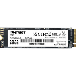 PATRIOT P320 256GB M.2 NVMe (P320P256GM28)