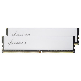 EXCELERAM Black&White White DDR4 3200MHz 32GB Kit 2x16GB (EBW4323216XD)