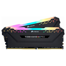 CORSAIR Vengeance RGB Pro Black DDR4 3600MHz 64GB Kit 2x32GB (CMW64GX4M2D3600C18)