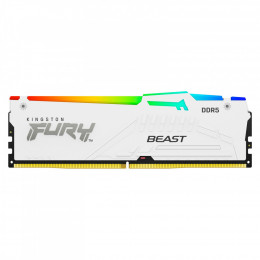 DDR5 32GB 6400 MHz Beast White RGB XMP Kingston Fury (ex.HyperX) (KF564C32BWA-32)