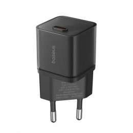 Baseus GaN5S Fast Charger 1C 20W EU Cluster Black