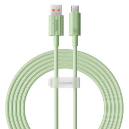 Baseus Habitat Series Fast Charging Cable USB to Type-C 100W 2m Natural Green