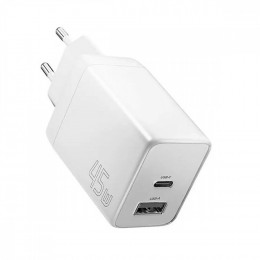 ESSAGER ECT45W Gan 1USB 1T C 45W white