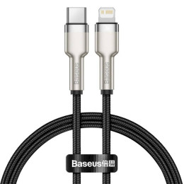 Baseus Cafule Series Metal Data Cable Type-C to iP PD 20W 0.25m Black