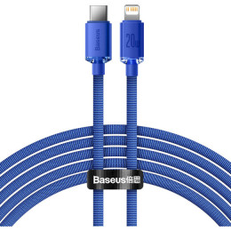 Baseus Crystal Shine Series Fast Charging Data Cable Type-C to iP 20W 2m Blue